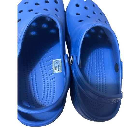 Crocs Womens Classic Clog Blue Slip-On Sandals Size 8 Lightweight Comfort Shoes - Picture 5 of 8